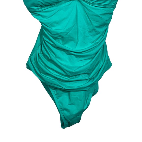 Lauren Ralph Lauren Tummy-Control Underwire Ruffled One-Piece Swimsuit 8 - Picture 3 of 11